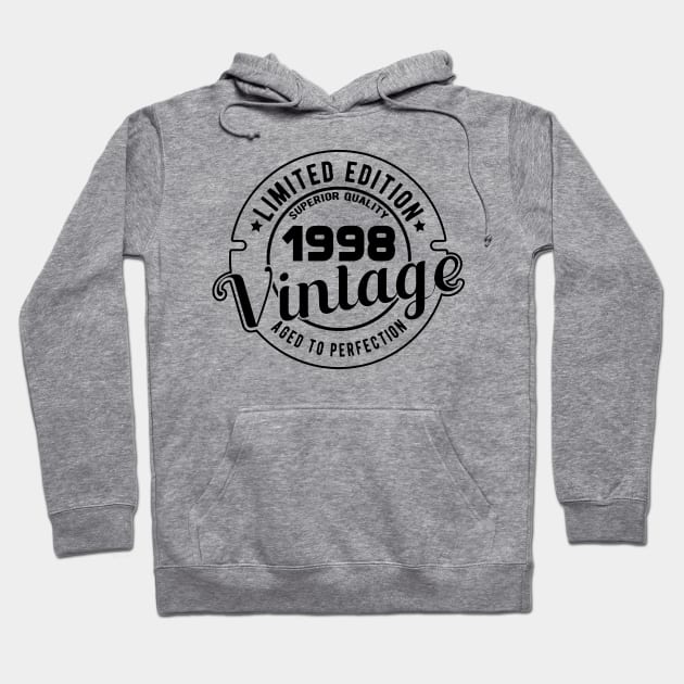 1998 VINTAGE - 23Th BIRTHDAY GIFT Hoodie by KC Happy Shop